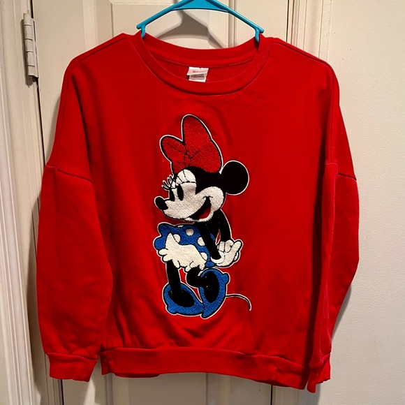 Disney’s Minnie Mouse sweatshirt with puff vinyl design - Picture 8 of 12